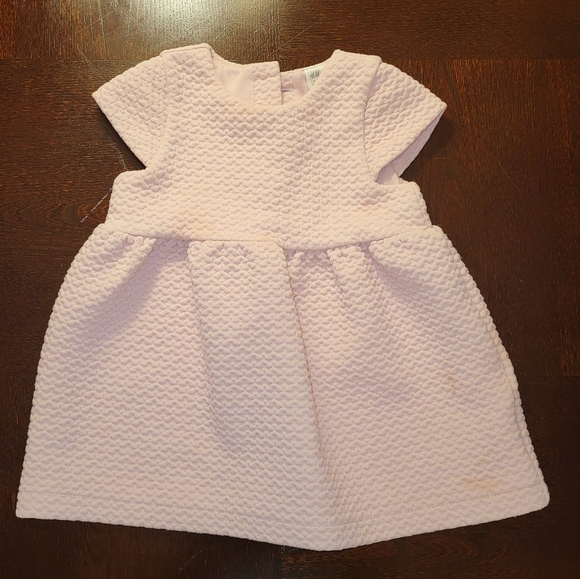 H&M Dresses Hm Baby Girl Pink Dress Size 69 M Poshmark
